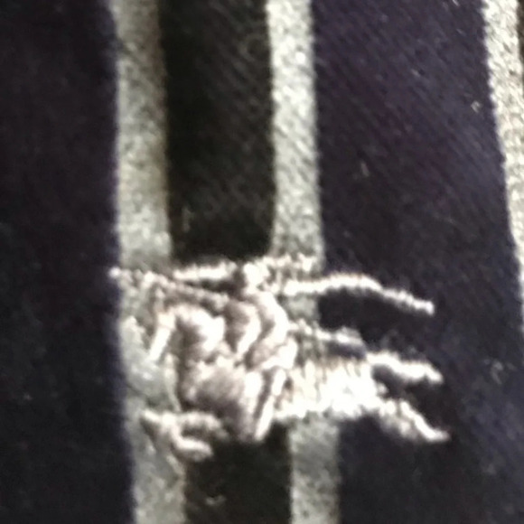 Vintage Burberry Toddler Velvet  Dress, NWT - Picture 3 of 6